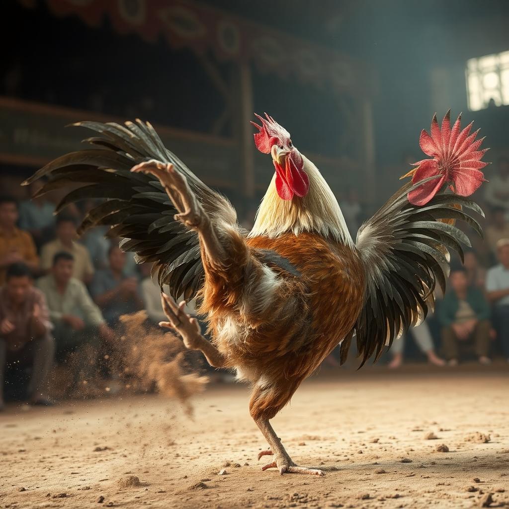 Jurus Ampuh Ayam Juara: Lawan Kuat Pun Langsung Tumbang!