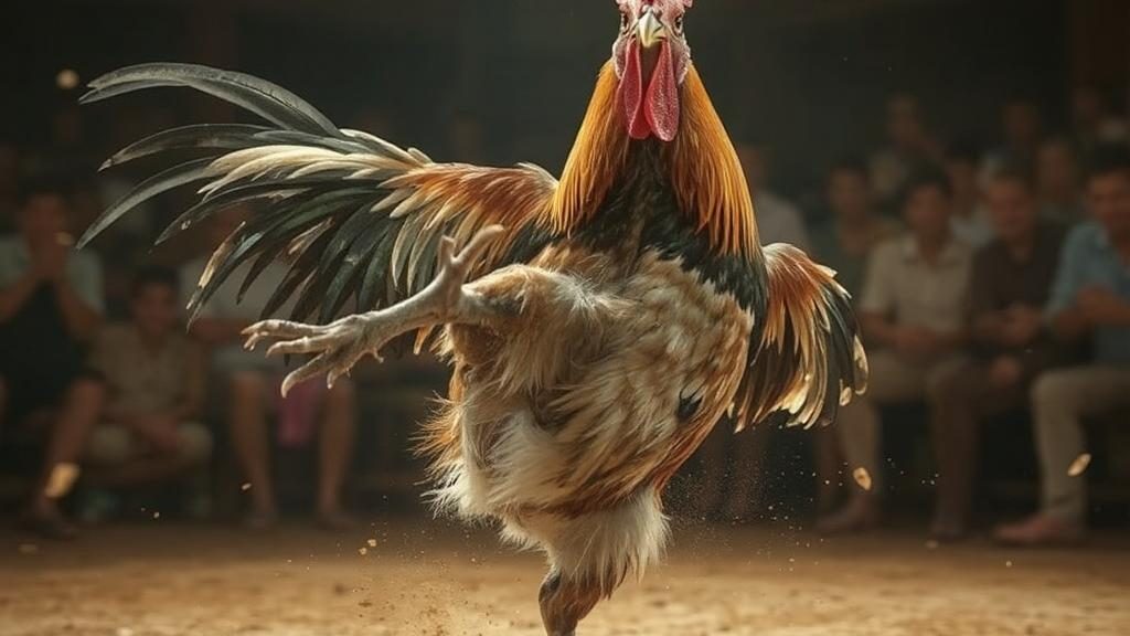 Jurus Ampuh Ayam Juara: Lawan Kuat Pun Langsung Tumbang!